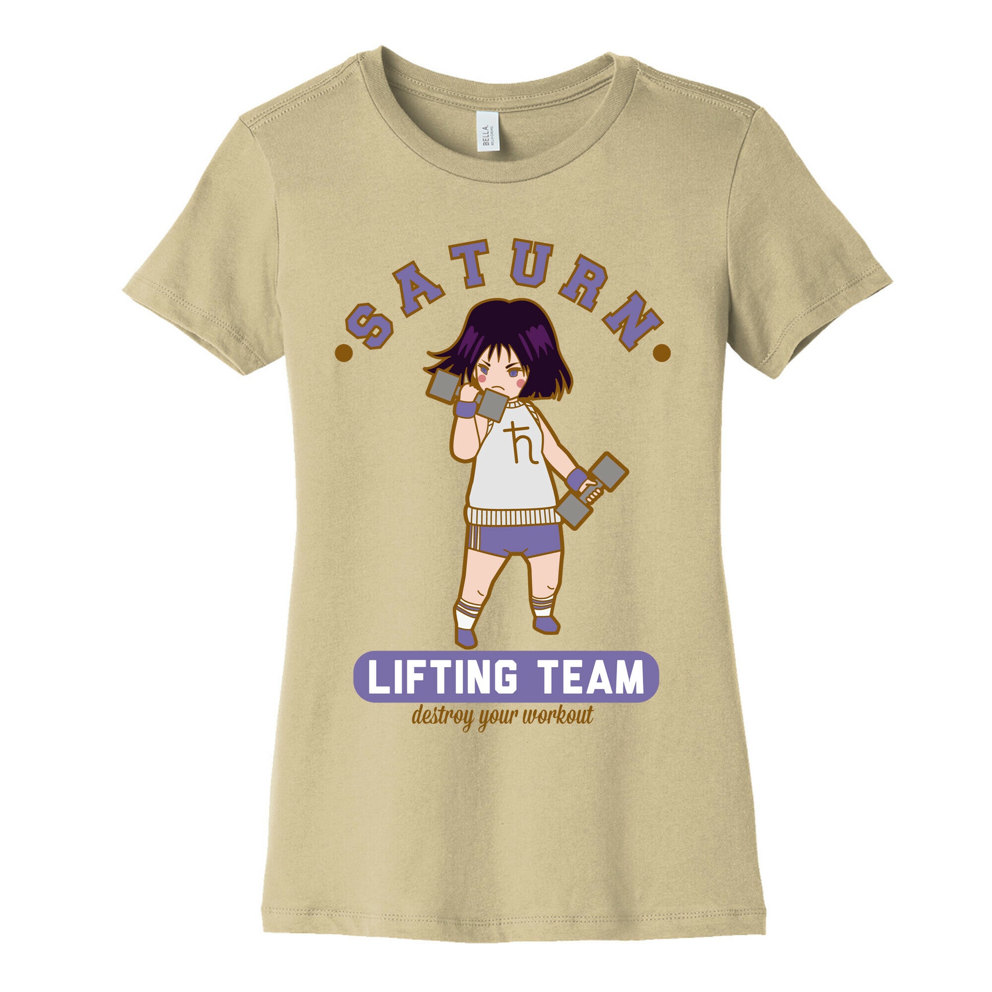 Saturn Lifting Team Parody Women's Cotton Tee